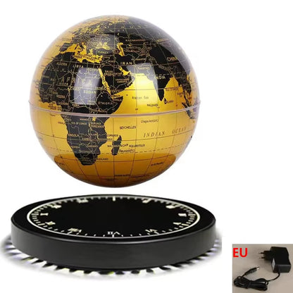 Levitating Lamp Magnetic Levitation Globe LED Earth Floating Rotating Globe Bedside Novelty Christmas Gifts Galactic Starry Sky