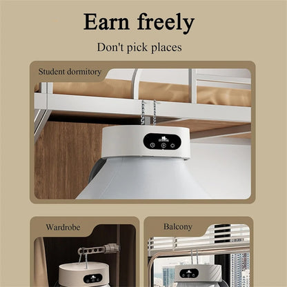 [US Direct] Large Capacity 3D Hugging Flexible Folding Dryer Quick Drying Constant Temperature Double Sterilization Clothes Dryer