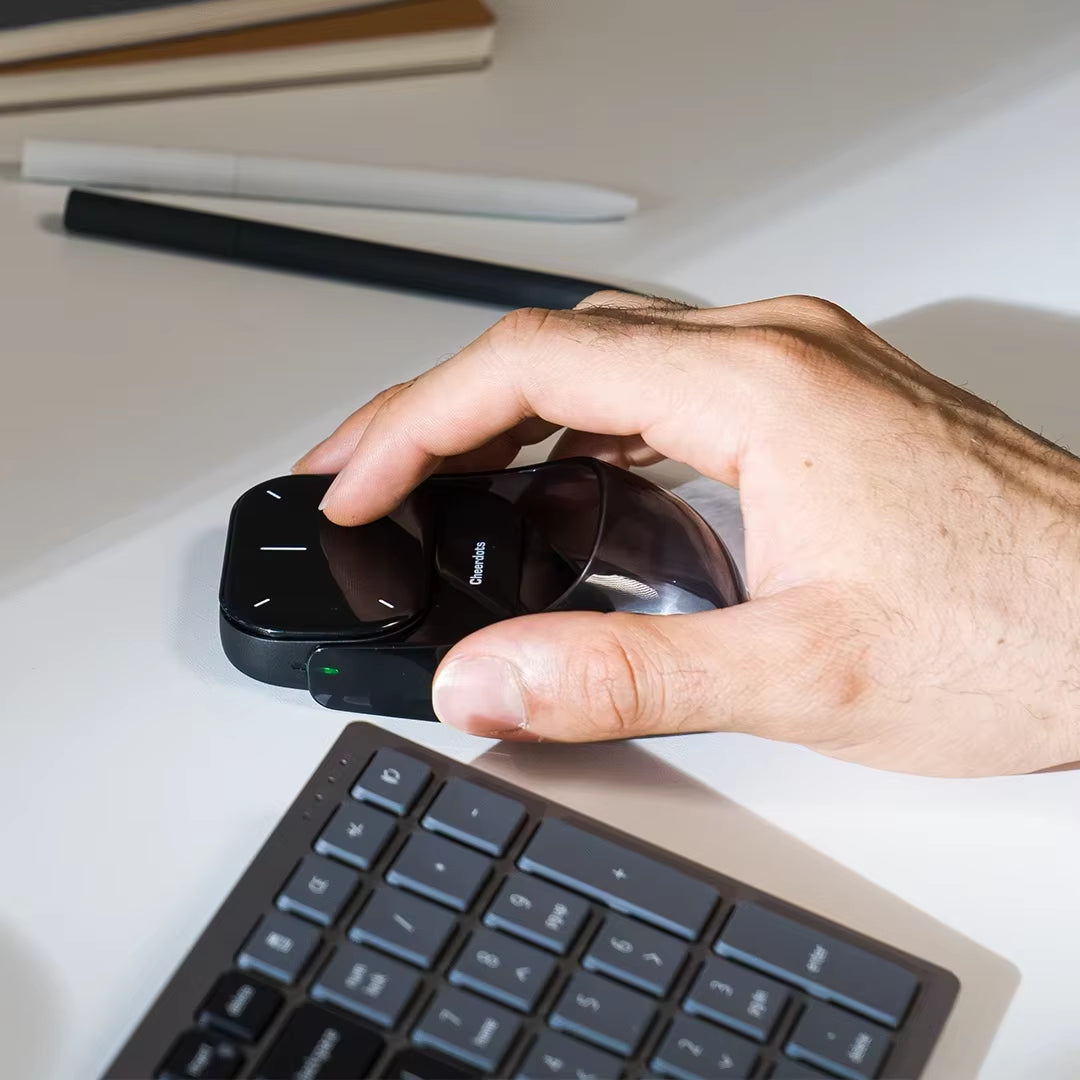 Cheerdots 2 Detachable Air Mouse Wireless Touchpad All-In-One Pocket Recording Mouse Customized Gaming Mouse