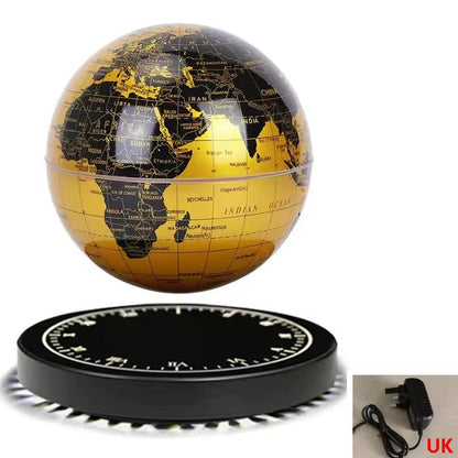 Levitating Lamp Magnetic Levitation Globe LED Earth Floating Rotating Globe Bedside Novelty Christmas Gifts Galactic Starry Sky
