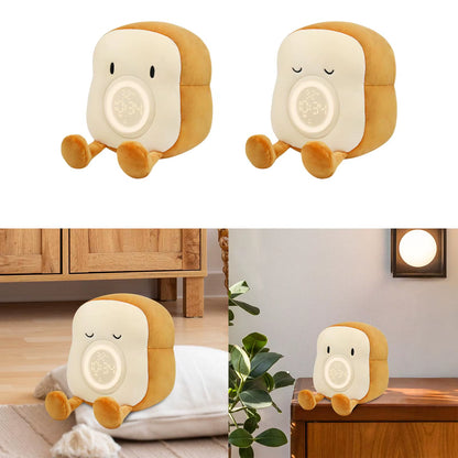 Plush Toy Alarm Clock Portable Cute Night Light for Kids Children Room Decor