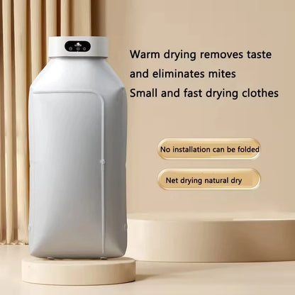 [US Direct] Large Capacity 3D Hugging Flexible Folding Dryer Quick Drying Constant Temperature Double Sterilization Clothes Dryer