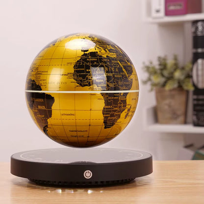 Levitating Lamp Magnetic Levitation Globe LED Earth Floating Rotating Globe Bedside Novelty Christmas Gifts Galactic Starry Sky