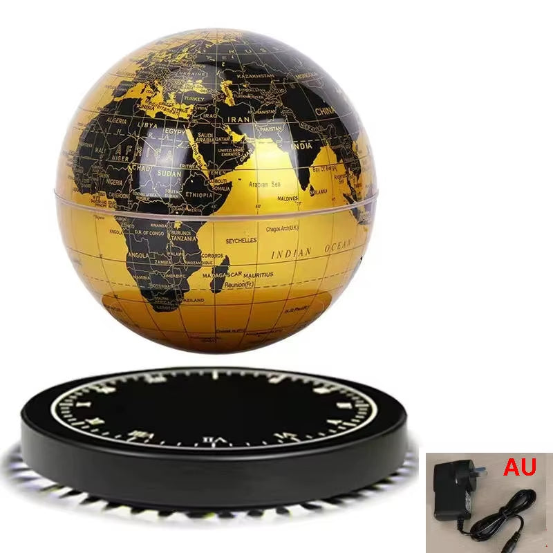Levitating Lamp Magnetic Levitation Globe LED Earth Floating Rotating Globe Bedside Novelty Christmas Gifts Galactic Starry Sky
